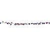 Patriotic Wire Star Garland Image 1