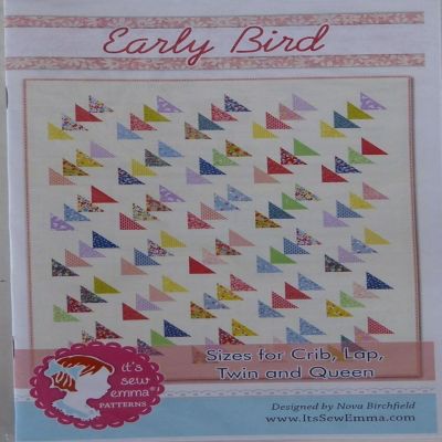 Pattern~Early Bird,Quilt Pattern by Sew Emma~ 4 Sizes Image 1