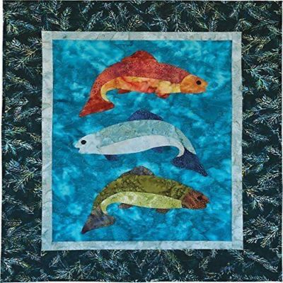 Pattern Fish Tales 26'' x 33 '' by McKenna Ryan for Pine Needles Designs Image 1
