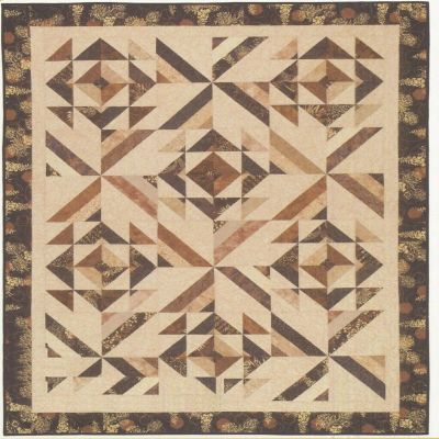 Pattern Multifaceted 2 and one half inch Strips Cozy Quilt Design 4 Sizes Image 1