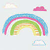 Pattern Rainbow Peel & Stick Giant Wall Decals Image 1