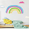 Pattern Rainbow Peel & Stick Giant Wall Decals Image 2
