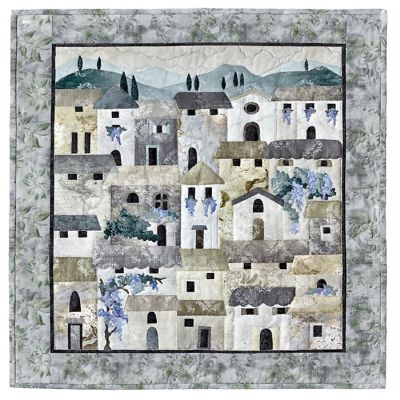 PATTERN Villas at Dawn 25X29  Applique by McKenna Ryan FABRIC NOT INCLUDED Image 1