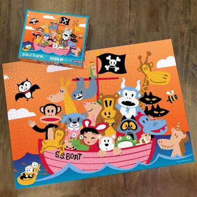 Paul Frank Pirate Ship 1000 Piece Jigsaw Puzzle Image 1