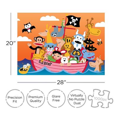 Paul Frank Pirate Ship 1000 Piece Jigsaw Puzzle Image 2