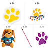 Paw Print Reading Kit for 24 Image 1