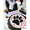 Paw Print-Shaped Dessert Plates - 8 Ct. Image 1