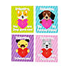 Paw Print Stampers Valentine Exchanges with Card for 24 Image 1