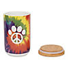 Peace Paw  Ceramic Treat Canister Image 1