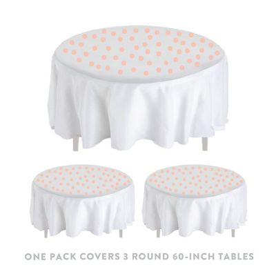 Peach Confetti 180-Pack Image 3