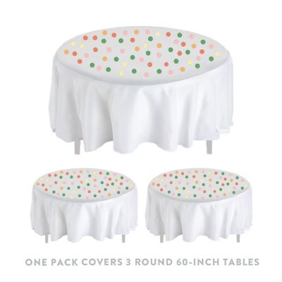 Peach Green Spring Confetti 180-Pack Image 3