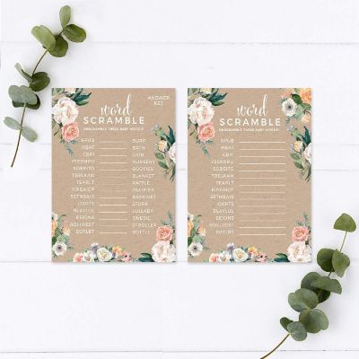 Peach+Kraft Rustic Baby Scram 20pk Image 1
