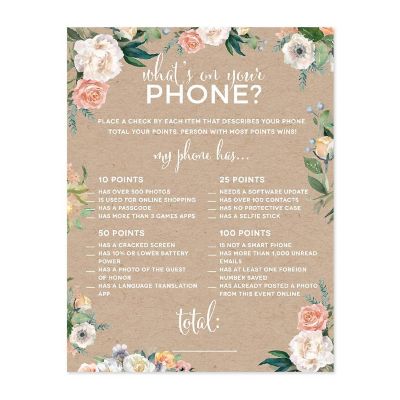 Peach+Kraft Rustic Baby What' 20pk Image 1