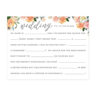 PeachCor Floral Reception Fil 20pk Image 1