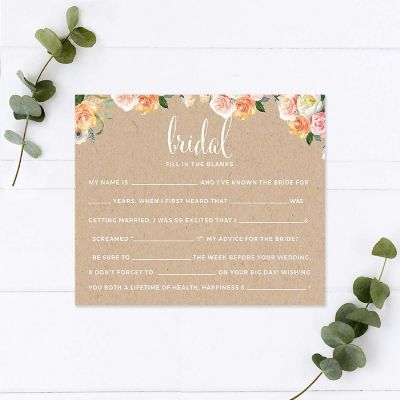 PeachCor+Kraft Rustic Fill Bl 20pk Image 1