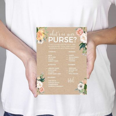 PeachCor+Kraft Rustic Purse? 20pk Image 2