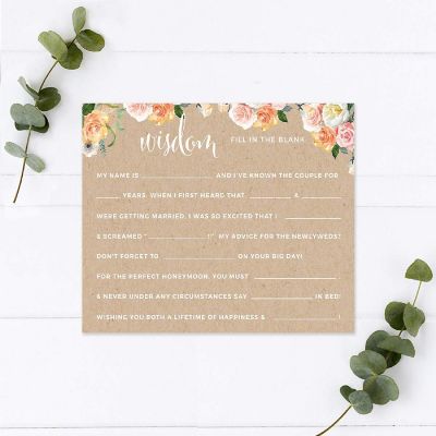 PeachCor+Kraft Rustic Recepti 20pk Image 1