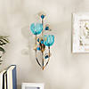 Peacock Blossom Candle Wall Sconce 14.25&#8221; Tall Image 3