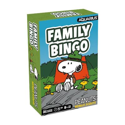 Peanuts Beagle Scouts Family Bingo Image 1