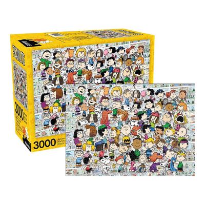 Peanuts Cast 3000 Piece Jigsaw Puzzle Image 1