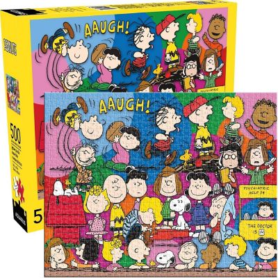 Peanuts Cast 500 Piece Jigsaw Puzzle Image 1