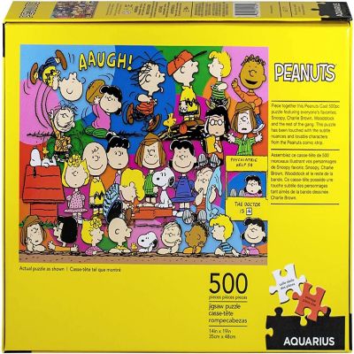 Peanuts Cast 500 Piece Jigsaw Puzzle Image 2
