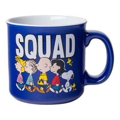 Peanuts Characters "Squad" Ceramic Camper Mug  Holds 20 Ounces Image 1