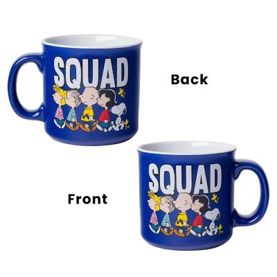 Peanuts Characters "Squad" Ceramic Camper Mug  Holds 20 Ounces Image 3