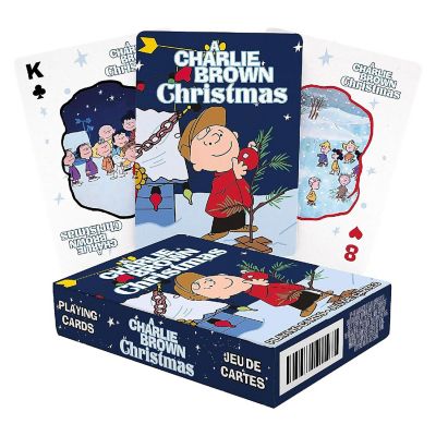 Peanuts Charlie Brown Christmas Playing Cards Image 1