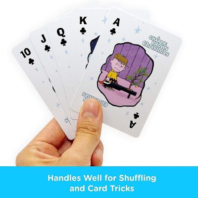 Peanuts Charlie Brown Christmas Playing Cards Image 2