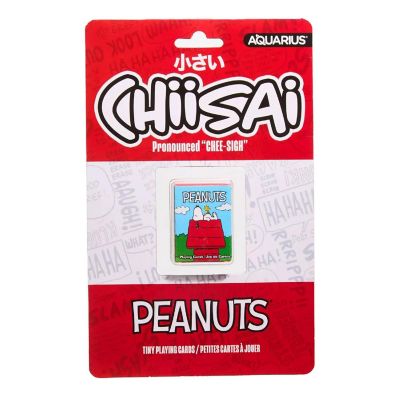Peanuts Chiisai Micro Playing Cards Image 1