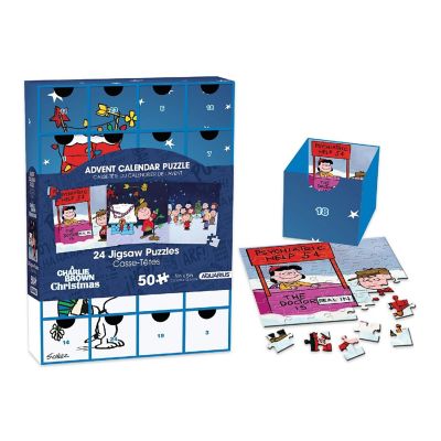 Peanuts Christmas Advent Calendar Puzzle Image 1