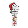 Peanuts&#174; Color Your Own Christmas Bookmark Craft Kit - Makes 12 Image 1