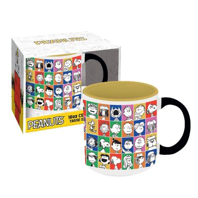Peanuts Faces 18oz Ceramic Mug Image 1