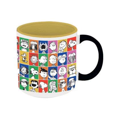 Peanuts Faces 18oz Ceramic Mug Image 1
