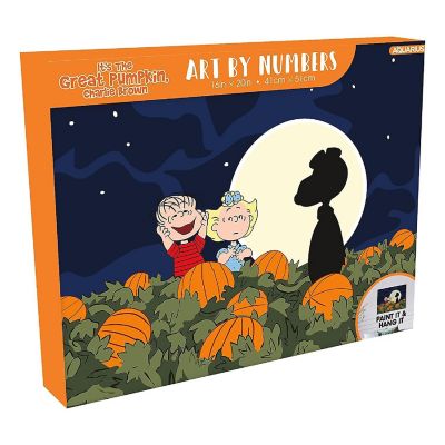 Peanuts Great Pumpkin Art By Numbers Craft Kit Image 1