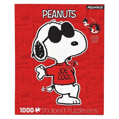 Peanuts Joe Cool Shaped 1000 Piece Jigsaw Puzzle Image 1