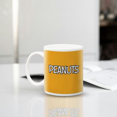 Peanuts Life Full of Risks 11 Ounce Ceramic Mug Image 2