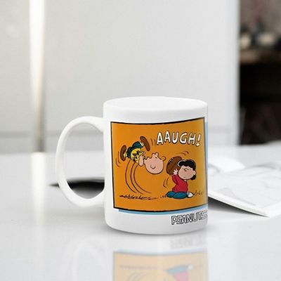 Peanuts Lucy Football 11 Ounce Ceramic Mug Image 2
