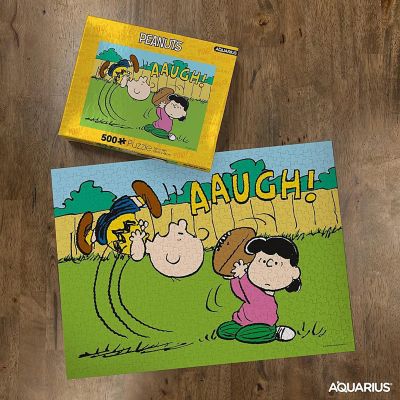 Peanuts Lucy Football 500 Piece Jigsaw Puzzle Image 2