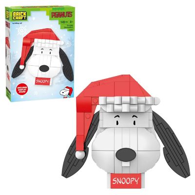 Peanuts Snoopy Christmas 141-Piece Brickcraft Building Set Image 1