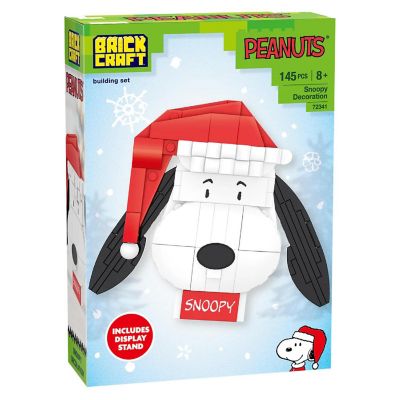 Peanuts Snoopy Christmas 141-Piece Brickcraft Building Set Image 1