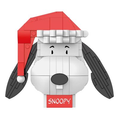 Peanuts Snoopy Christmas 141-Piece Brickcraft Building Set Image 2