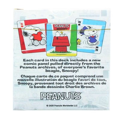Peanuts Snoopy Playing Cards  52 Card Deck + 2 Jokers Image 2