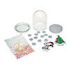 Peanuts<sup>&#174;</sup> Glitter Snow Globe Craft Kit - Makes 12 Image 1