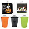 Peanuts<sup>&#174;</sup> Halloween Tableware Kit for 50 Guests Image 1