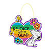 Peanuts<sup>&#174;</sup> Inspirational Easter Sign Craft Kit - Makes 12 Image 1