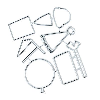 Pebbles All The Cake Die Set-8/Pkg Image 2