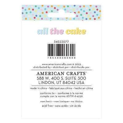 Pebbles All The Cake Ink Pads-4/Pkg Image 1