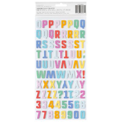 Pebbles All The Cake Thickers Stickers 170/Pkg-Alpha Image 1